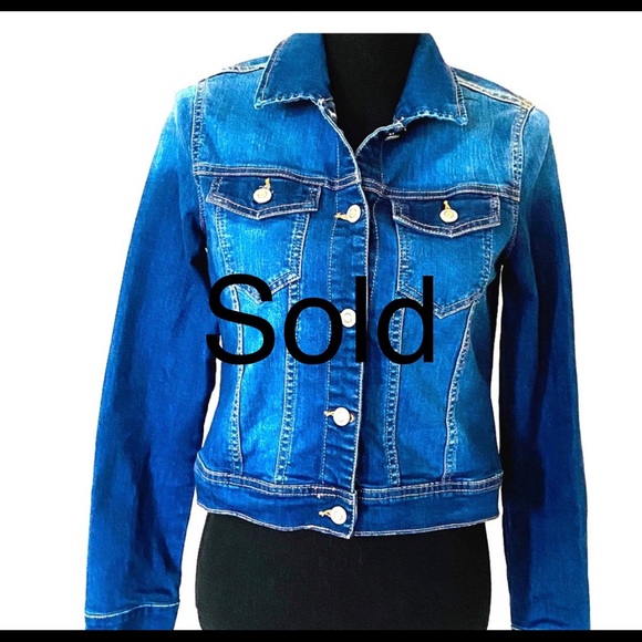 Distressed Jean Jacket - Picture 1 of 3